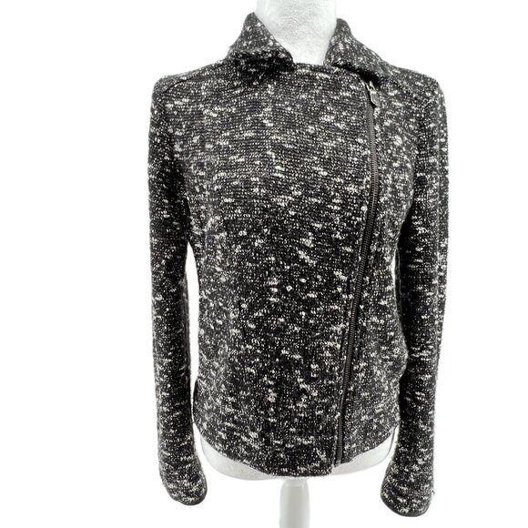 🖤Banana Republic Tweed Jacket – Size 4 Cotton Blend, Effortlessly Chic - Picture 1 of 10